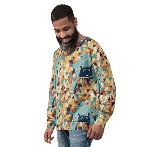 Carnival Critters on a Sweatshirt