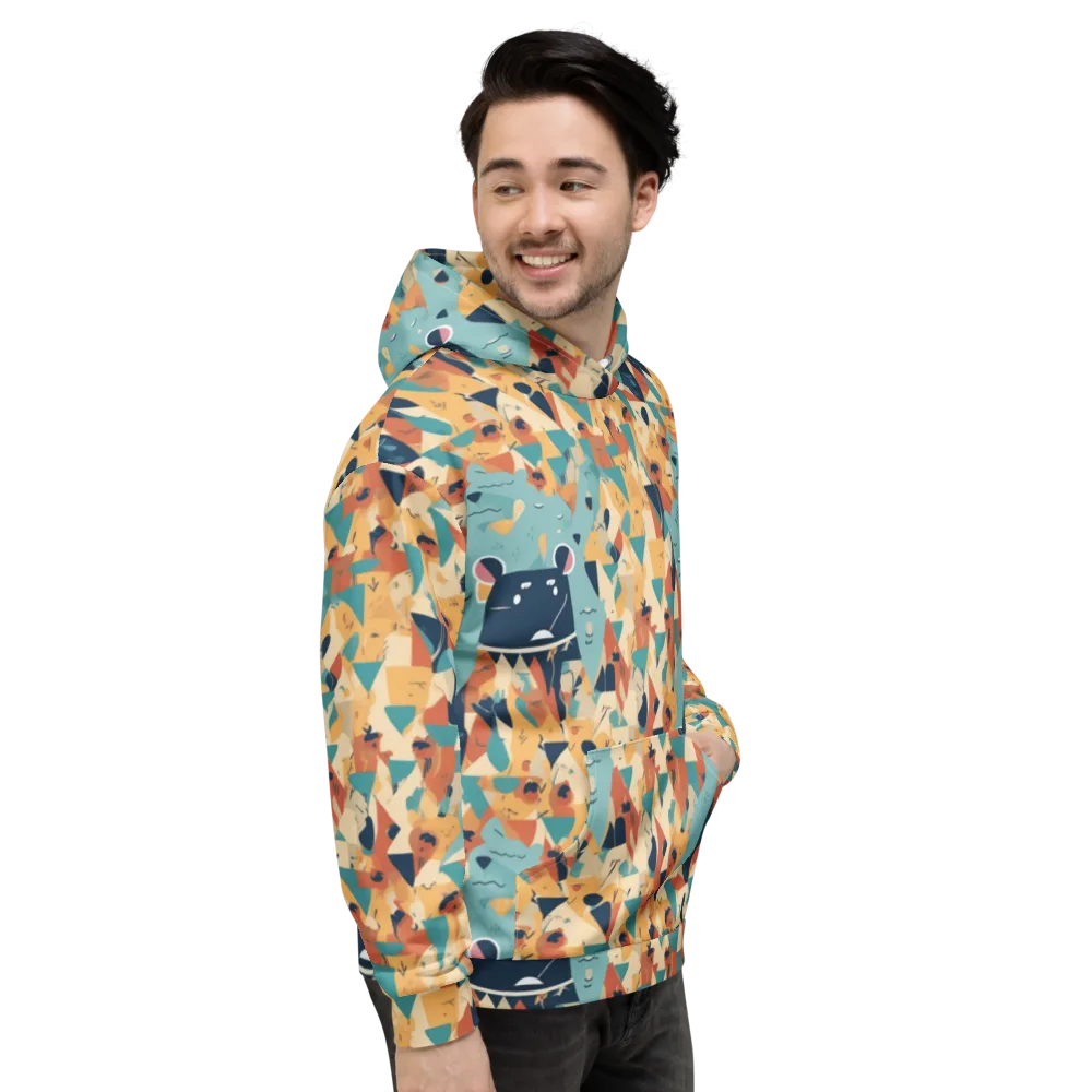Carnival Critters on Hoodie — Right