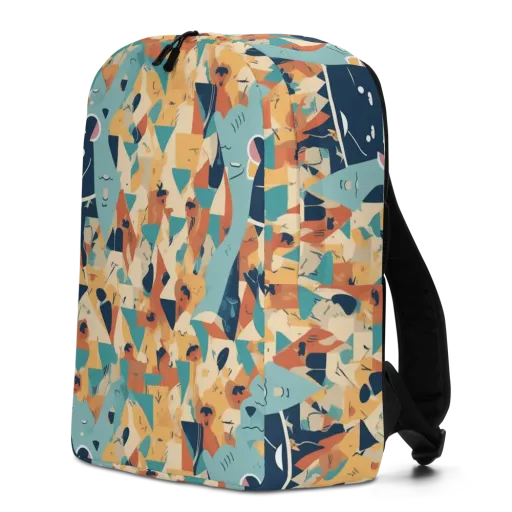 Carnival Critters on a Minimalist Backpack