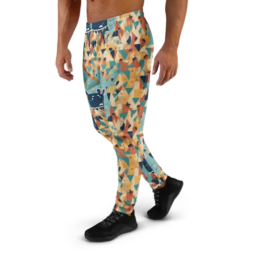 Carnival Critters on a Men's Joggers