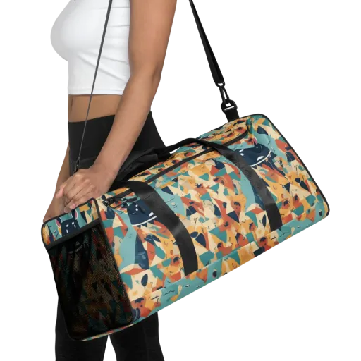 Carnival Critters on a Duffle Bag