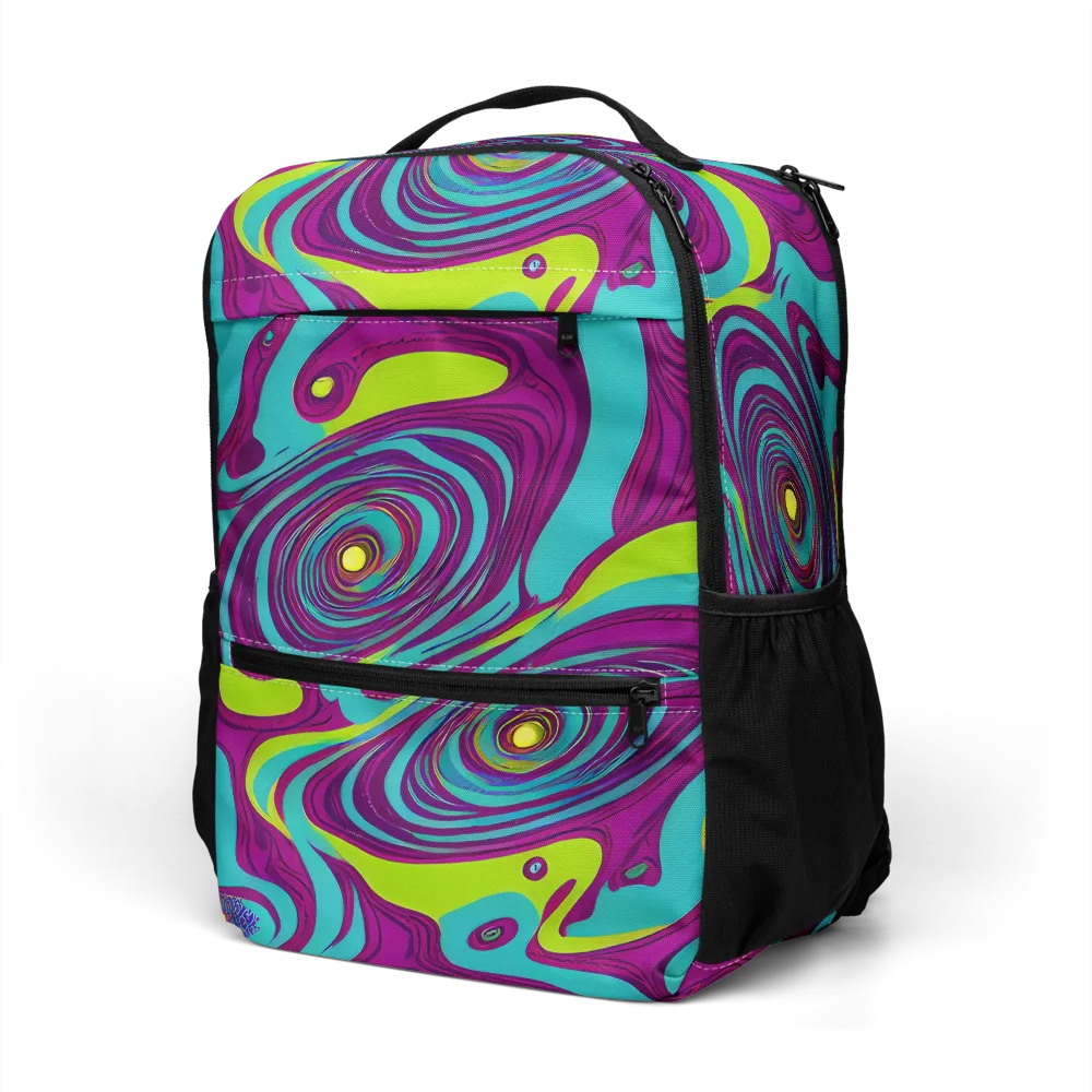 Electric Eddies on Utility Backpack — Left Front