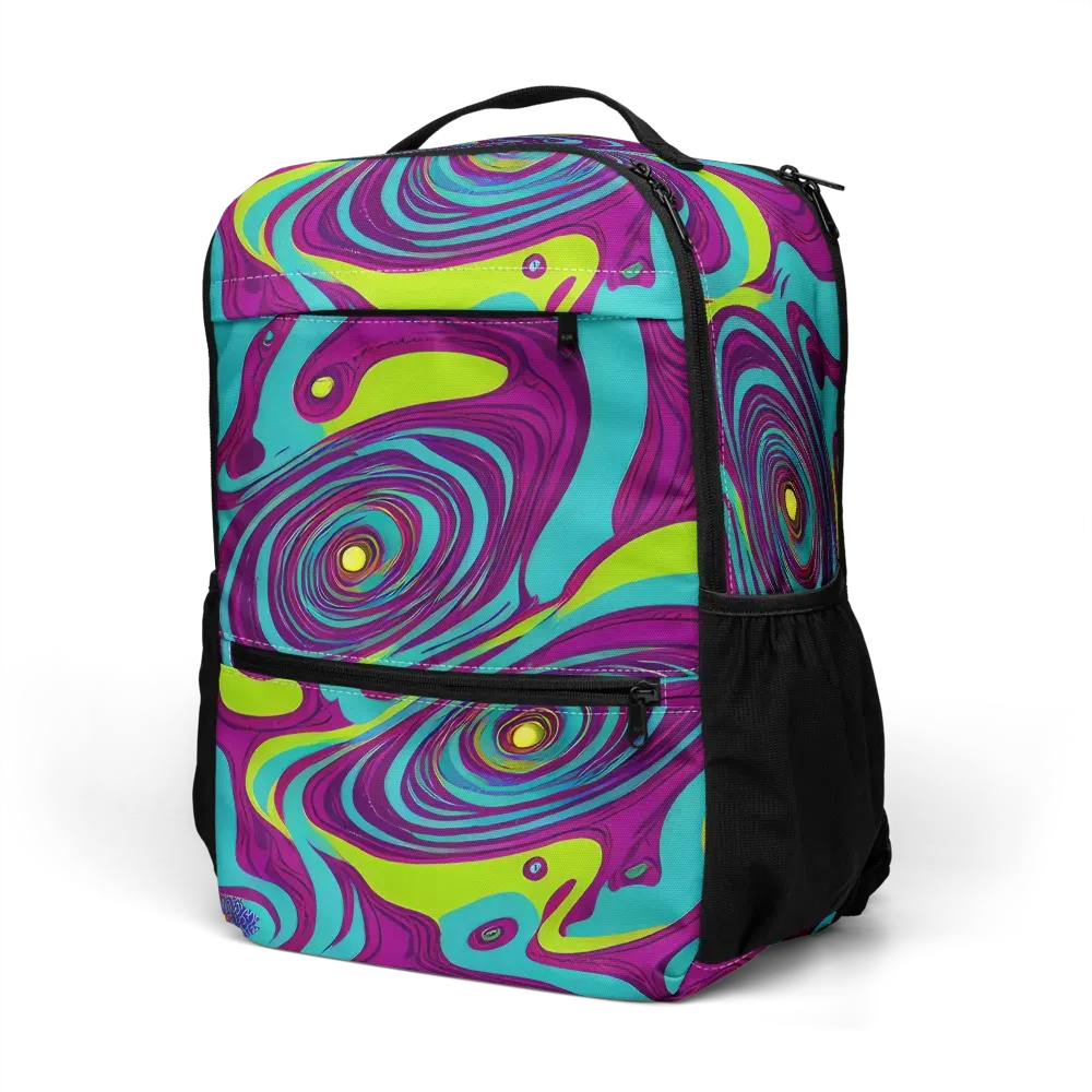 Electric Eddies on Utility Backpack — Left Front