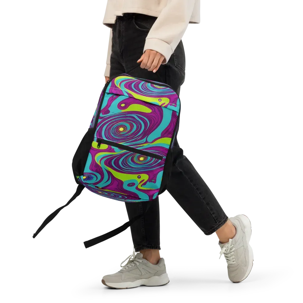 Electric Eddies on Utility Backpack — Front