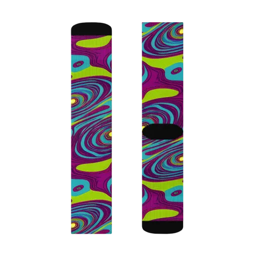 Electric Eddies on a Socks