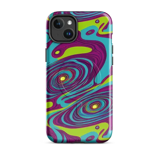 Electric Eddies on a MagSafe Tough Case for iPhone®
