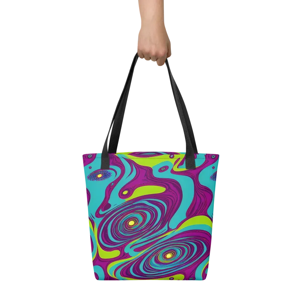 Electric Eddies on Tote Bag — Front