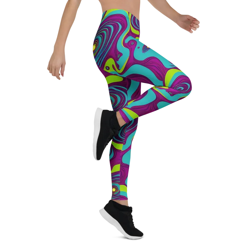 Electric Eddies on Leggings — Right