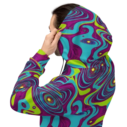 Electric Eddies on a Hoodie