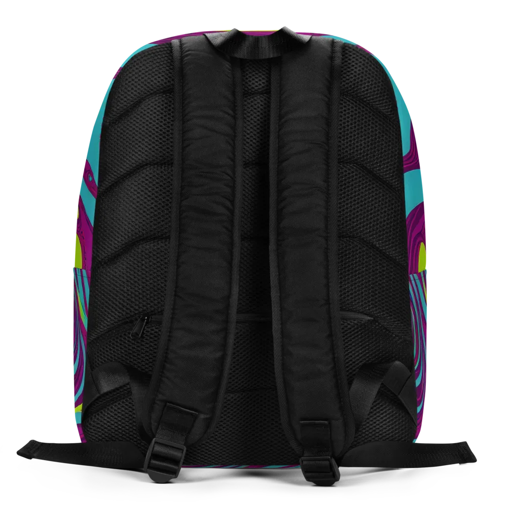 Electric Eddies on Minimalist Backpack — Back