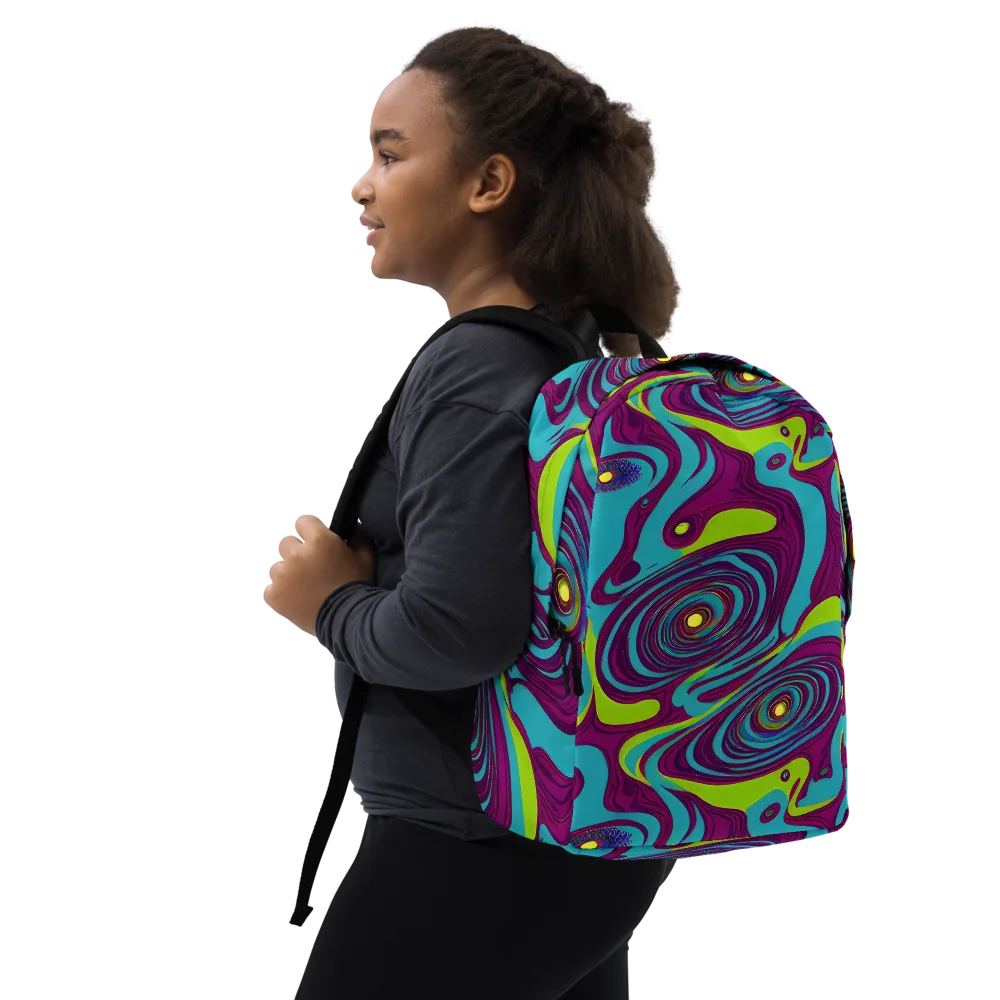 Electric Eddies on Minimalist Backpack — Right Front