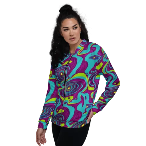 Electric Eddies on a Bomber Jacket