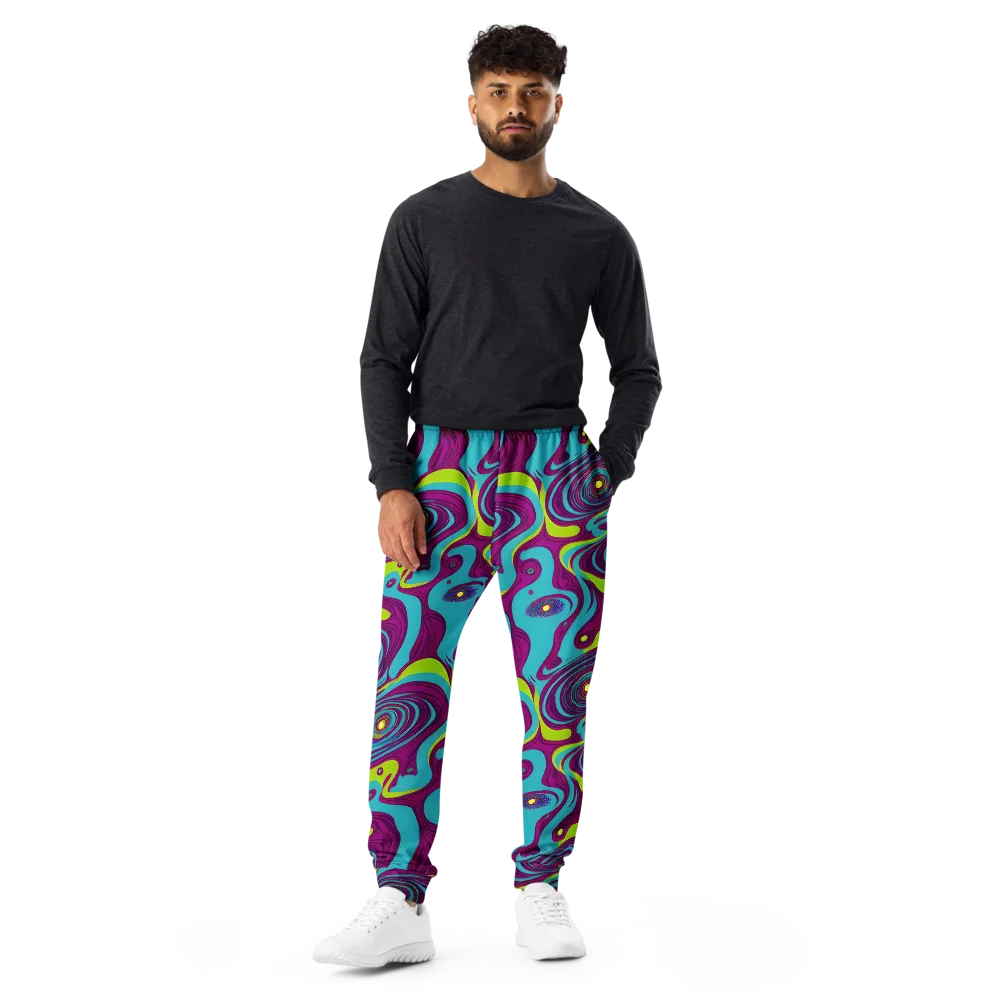 Electric Eddies on Men's Joggers — Front