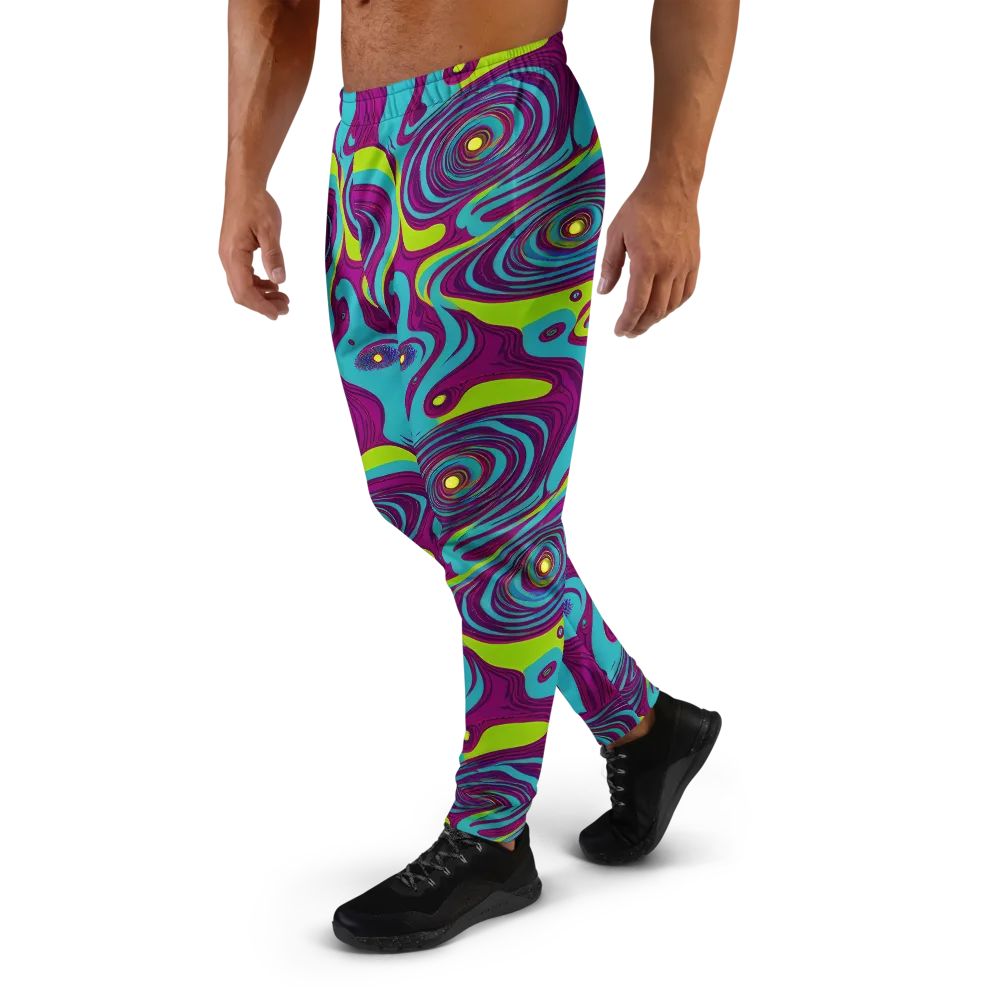Electric Eddies on Men's Joggers — Left