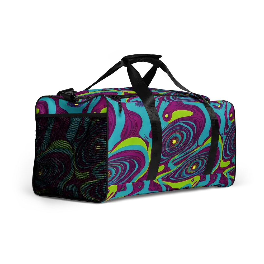 Electric Eddies on Duffle Bag — Right Front