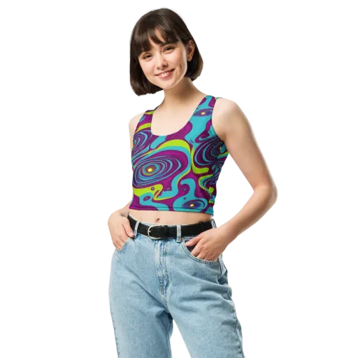 Electric Eddies on a Crop Top