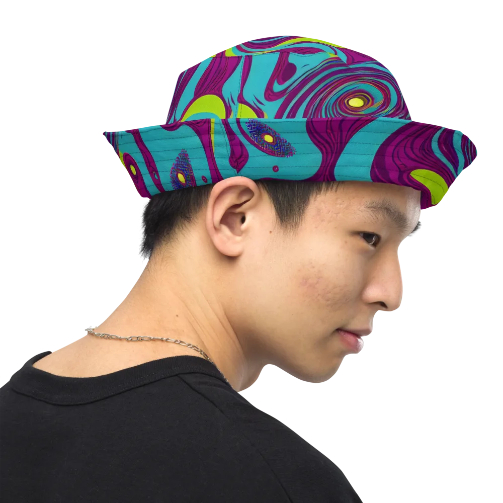 Electric Eddies on Reversible Bucket Hat — Right Outside