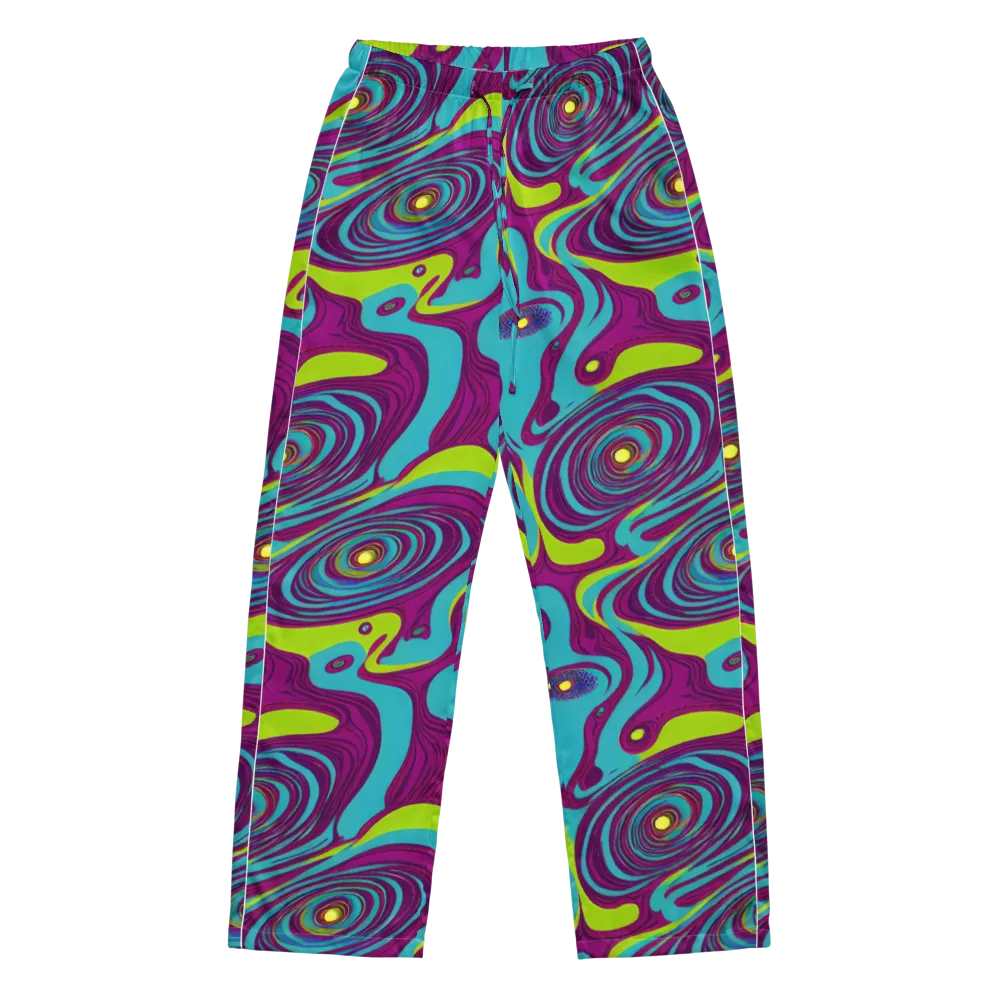Electric Eddies on Women's Pajama Pants — Front