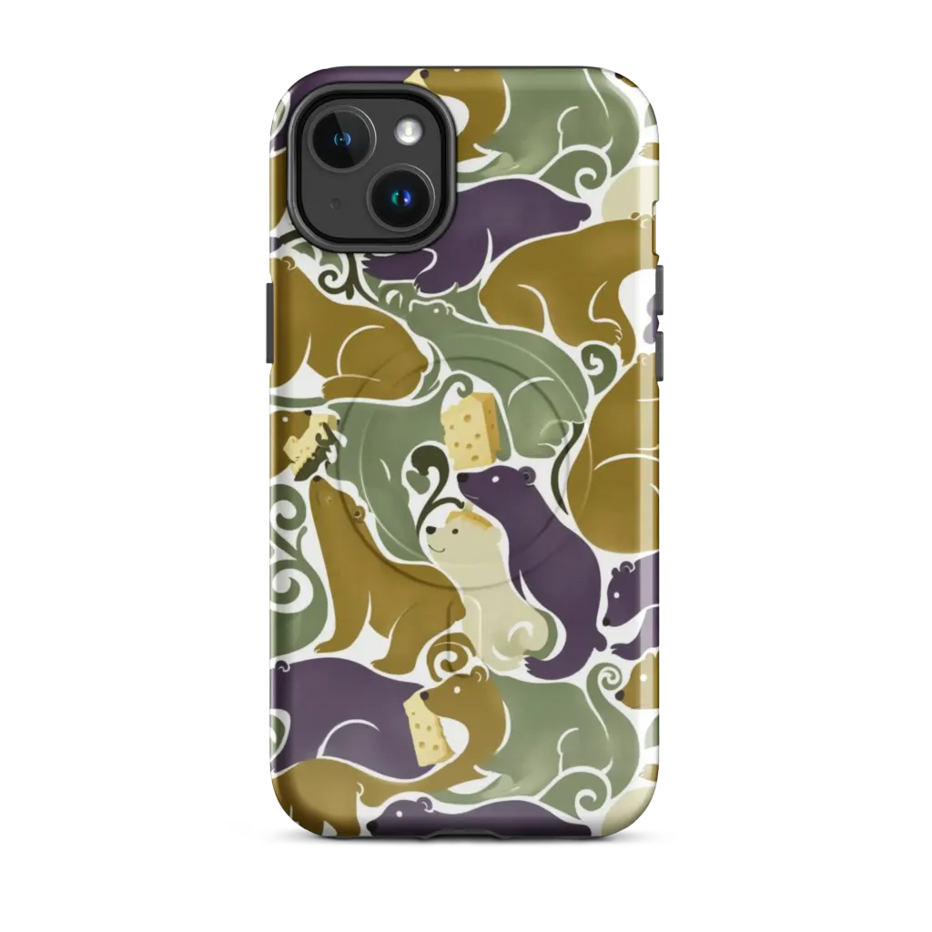 Mosswood Mice on MagSafe Tough Case for iPhone® — Front