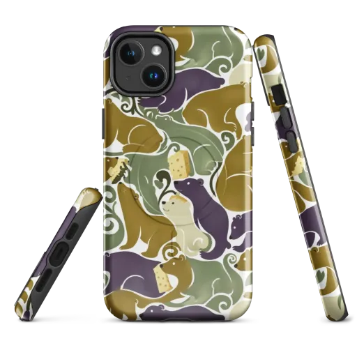 Mosswood Mice on a MagSafe Tough Case for iPhone®