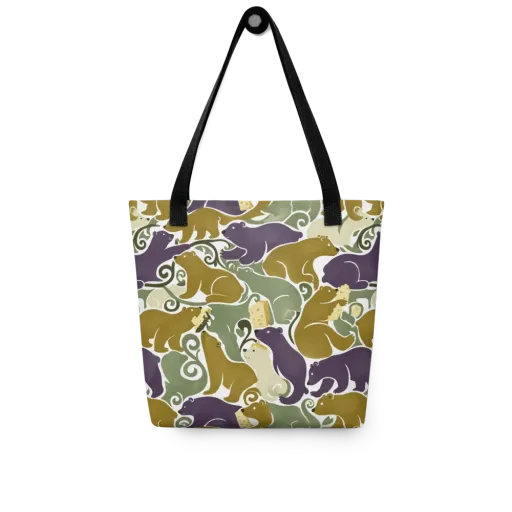 Mosswood Mice on a Tote Bag