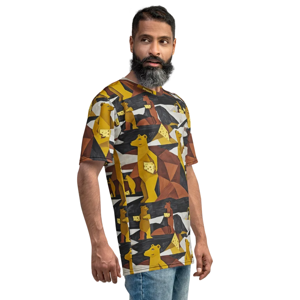 Golden Bear Market on Men's Crew Neck T-Shirt — Right