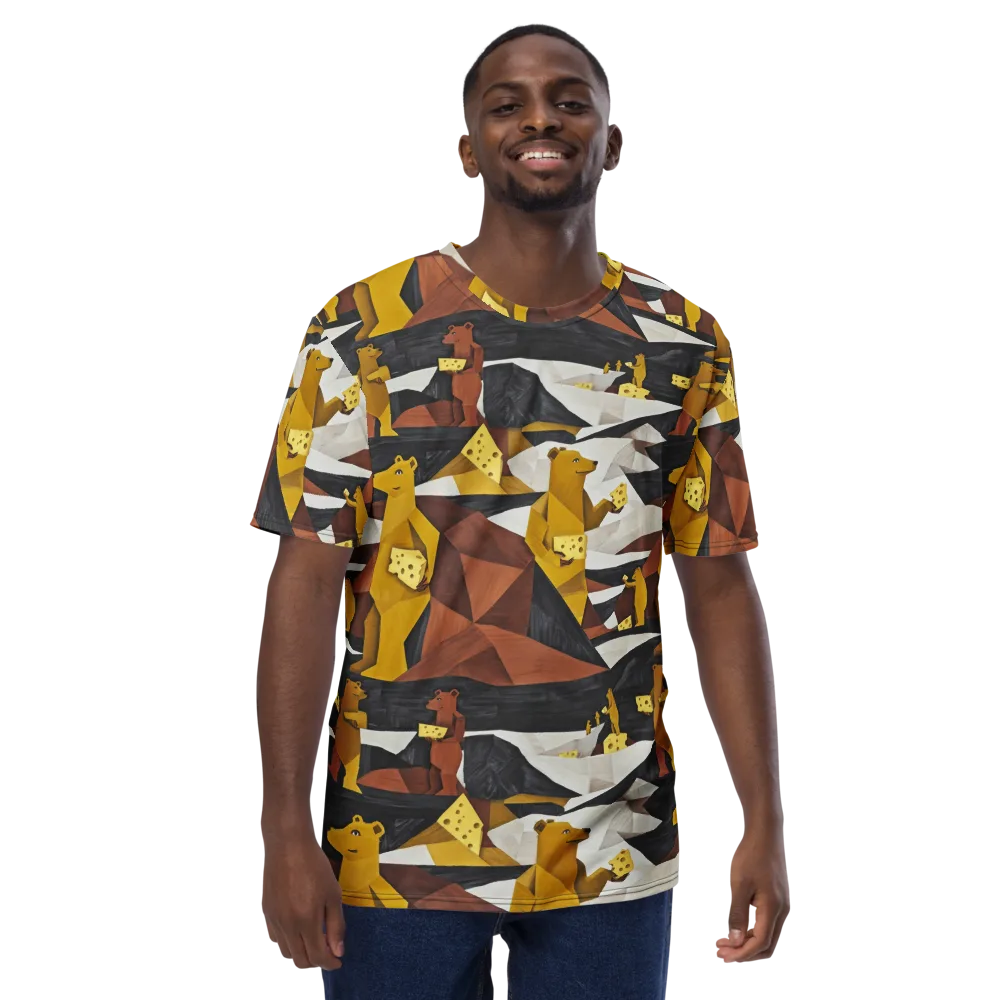 Golden Bear Market on Men's Crew Neck T-Shirt — Front