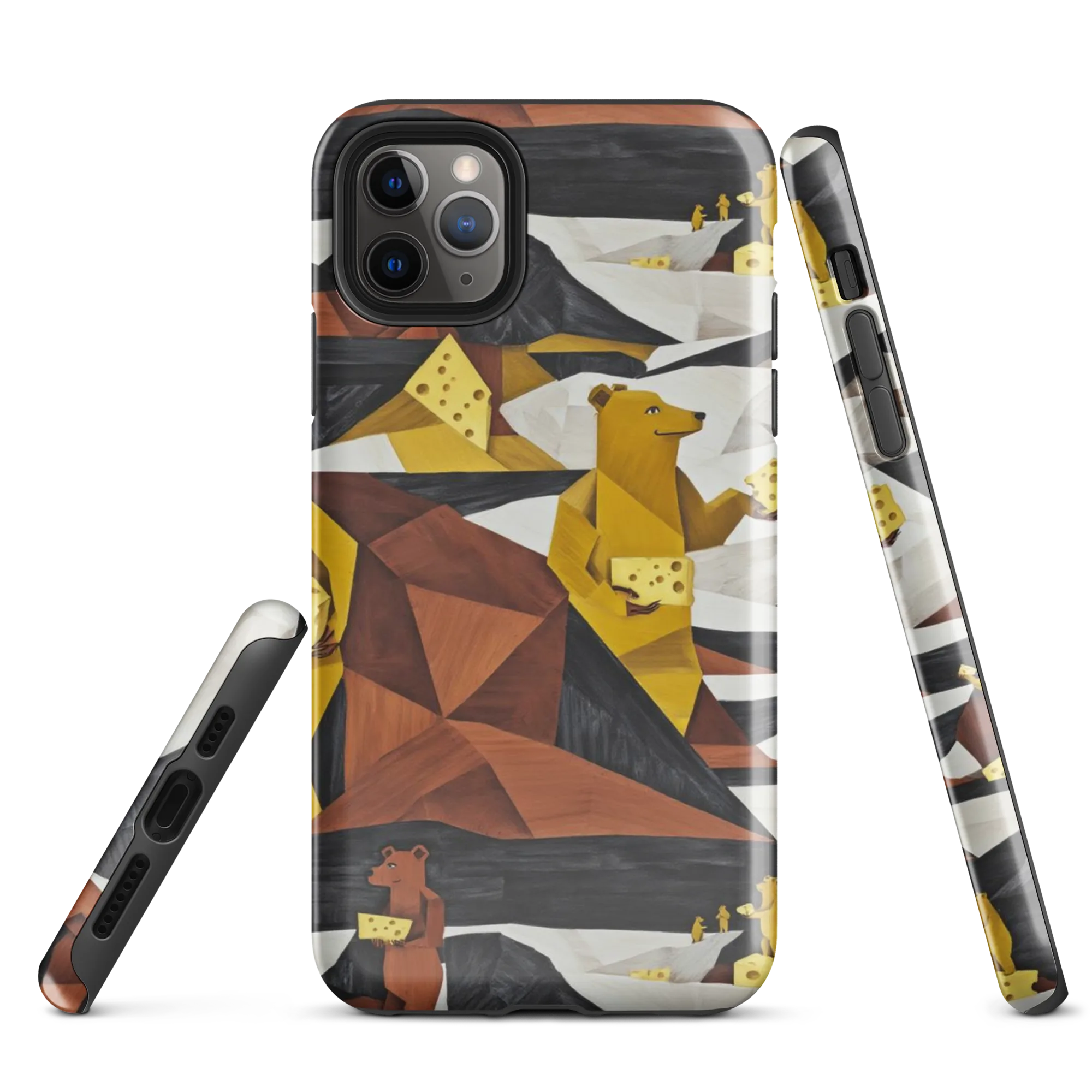 Golden Bear Market on Tough Case for iPhone® — Front