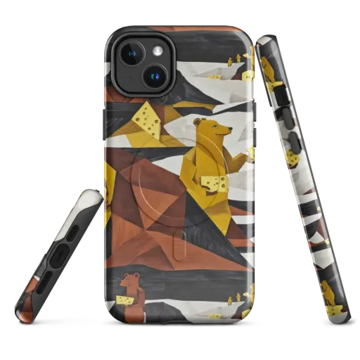 Golden Bear Market on a MagSafe Tough Case for iPhone®