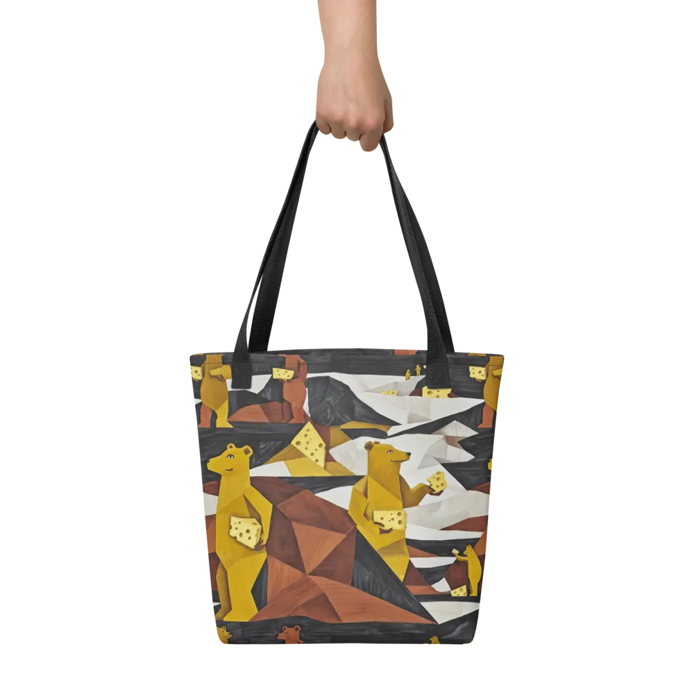 Golden Bear Market on Tote Bag — Front