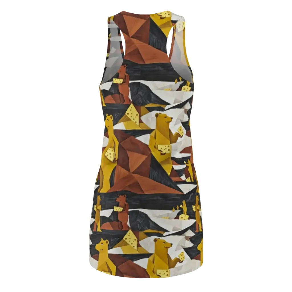 Golden Bear Market on Racerback Dress — Back