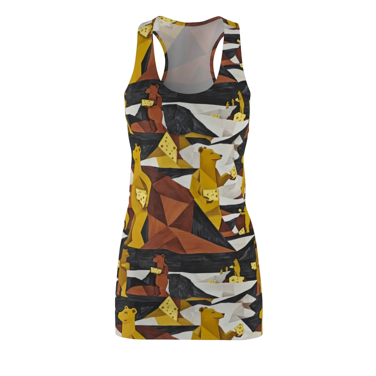 Golden Bear Market on Racerback Dress — Front