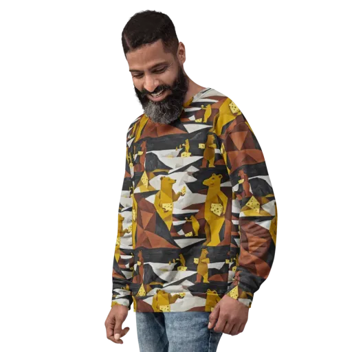 Golden Bear Market on a Sweatshirt