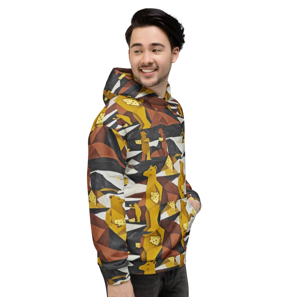 Golden Bear Market on Hoodie — Right