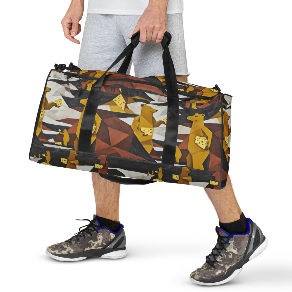 Golden Bear Market on Duffle Bag — Front