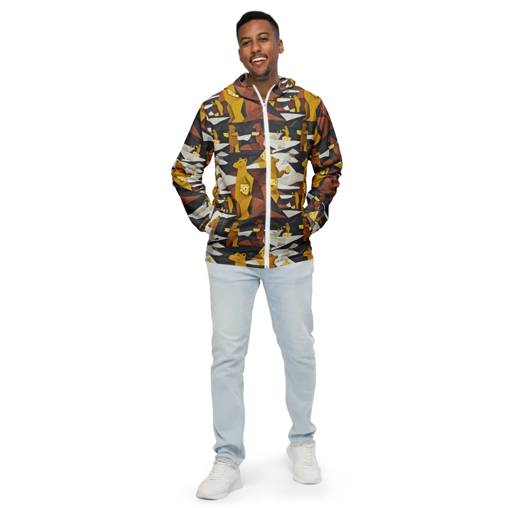 Golden Bear Market on Men's Windbreaker — Front