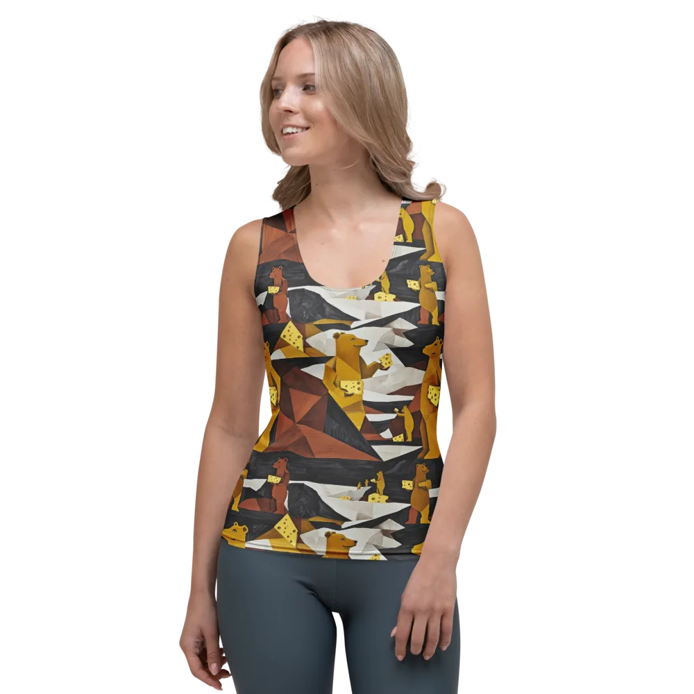 Golden Bear Market on Women's Tank Top — Front