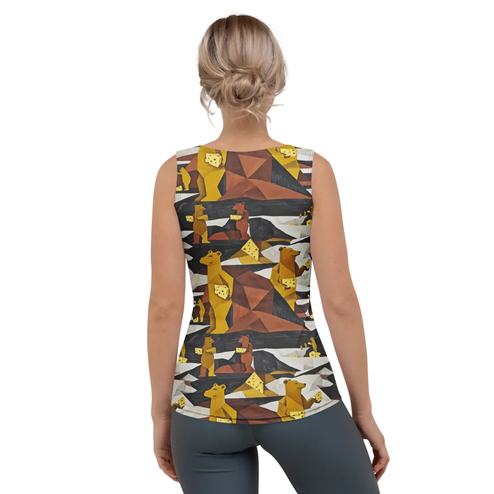 Golden Bear Market on Women's Tank Top — Back