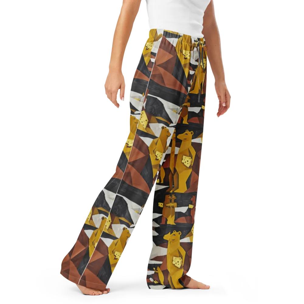 Golden Bear Market on Women's Pajama Pants — Right Front