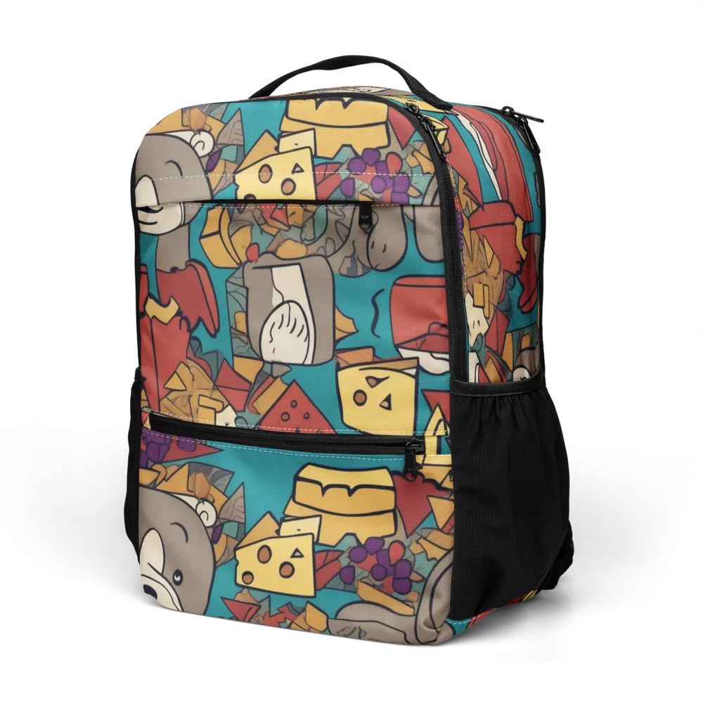 Picnic Pals on Utility Backpack — Left Front