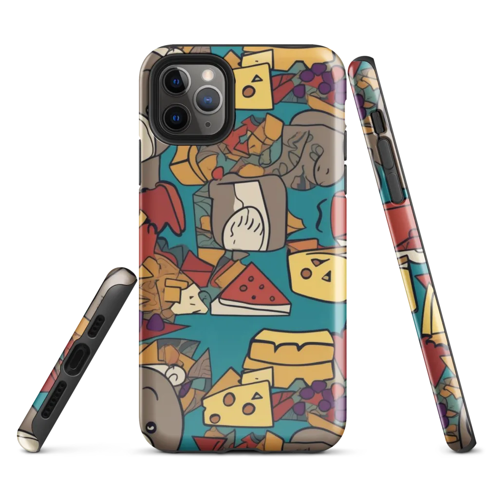 Picnic Pals on Tough Case for iPhone® — Front