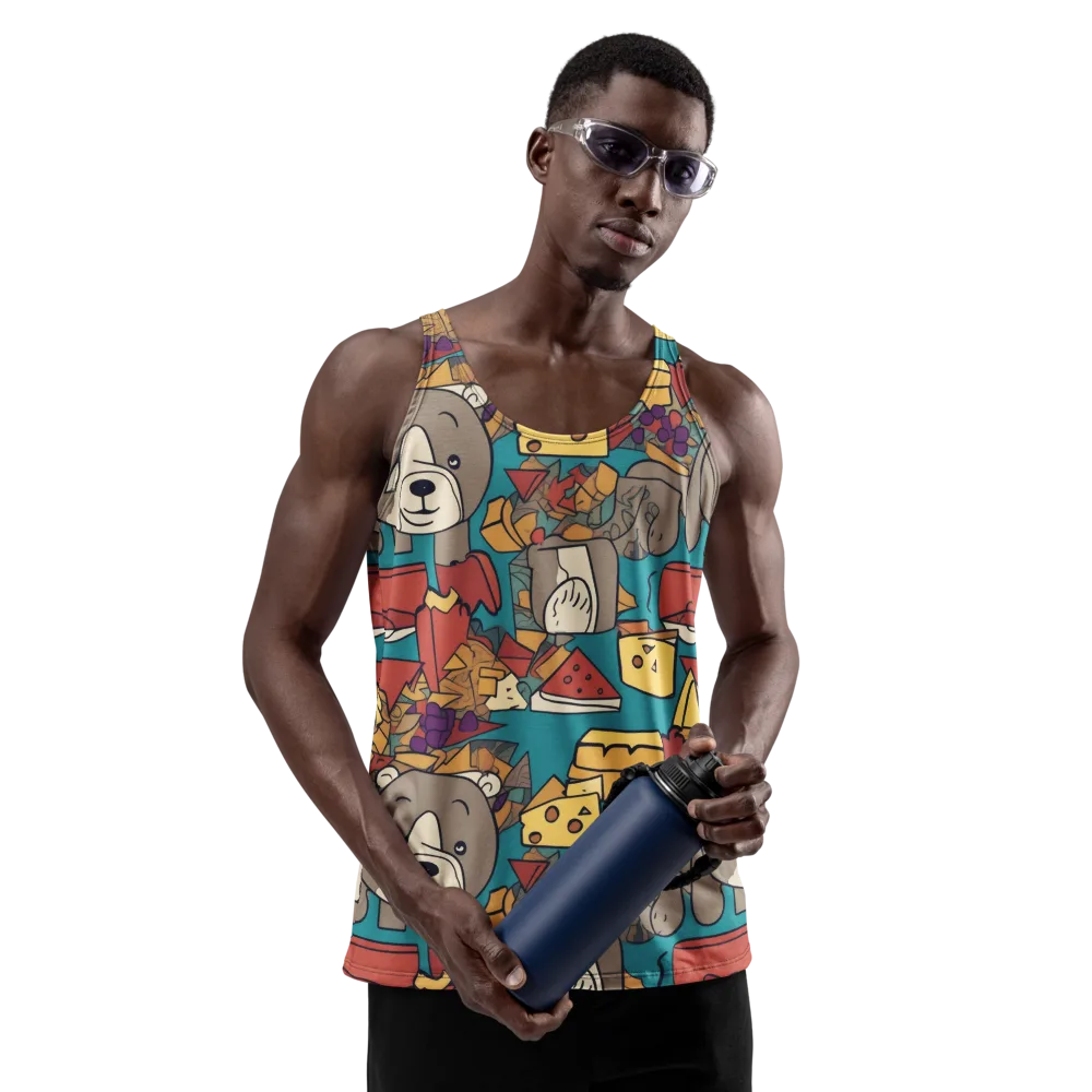 Picnic Pals on Men's Tank Top — Front