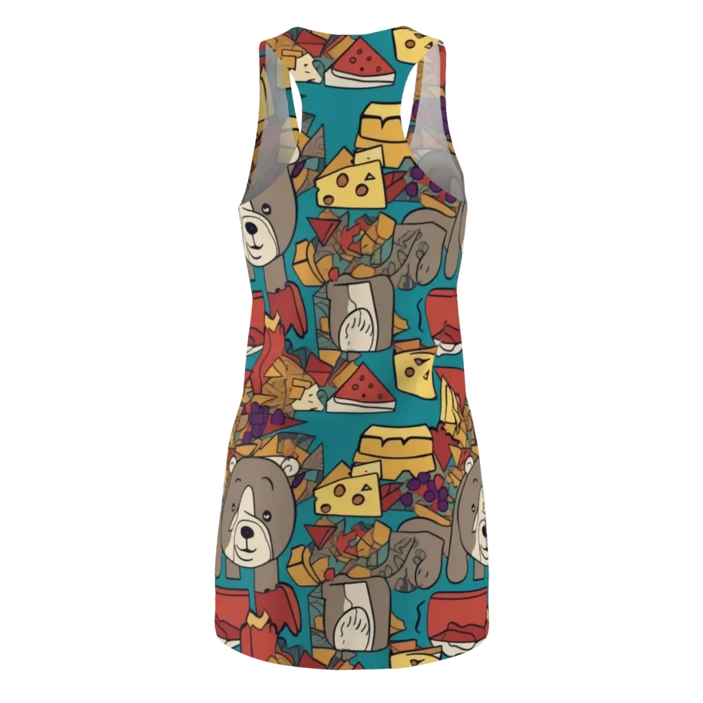 Picnic Pals on Racerback Dress — Back