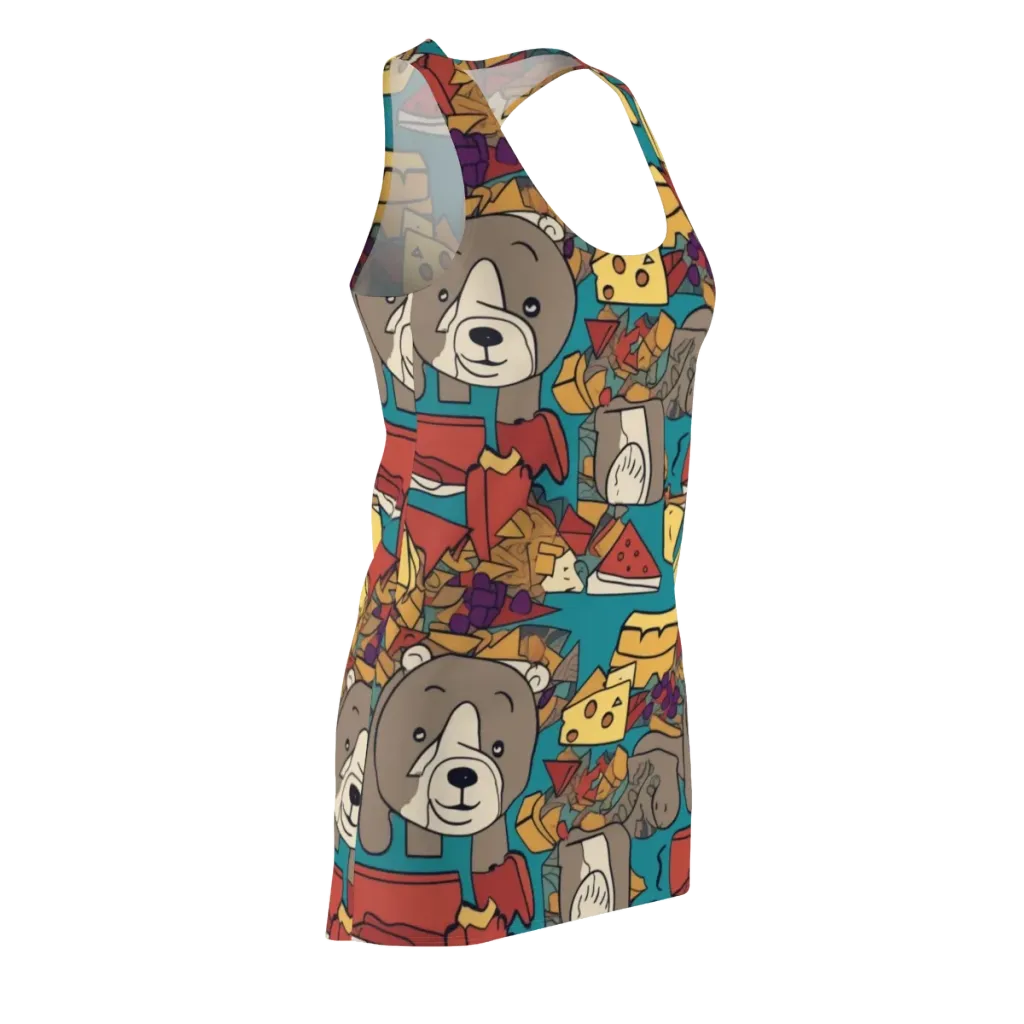 Picnic Pals on Racerback Dress — Front Side