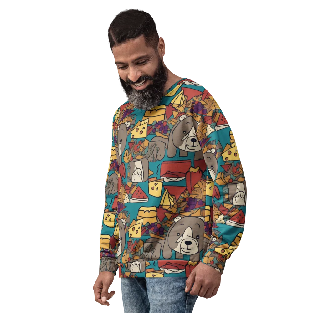 Picnic Pals on Sweatshirt — Left Front
