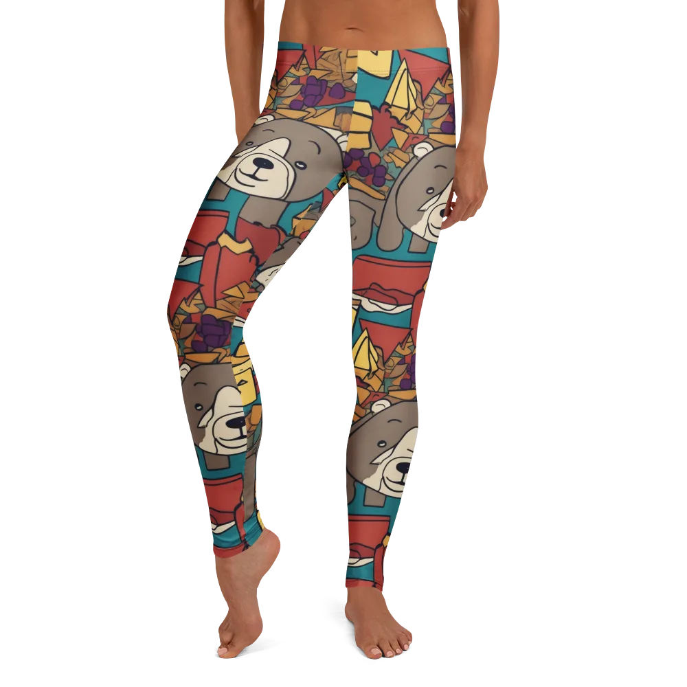 Picnic Pals on Leggings — Front