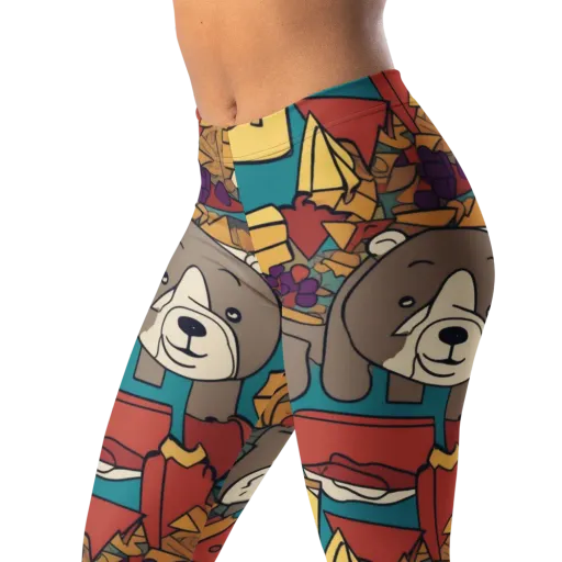 Picnic Pals on a Leggings