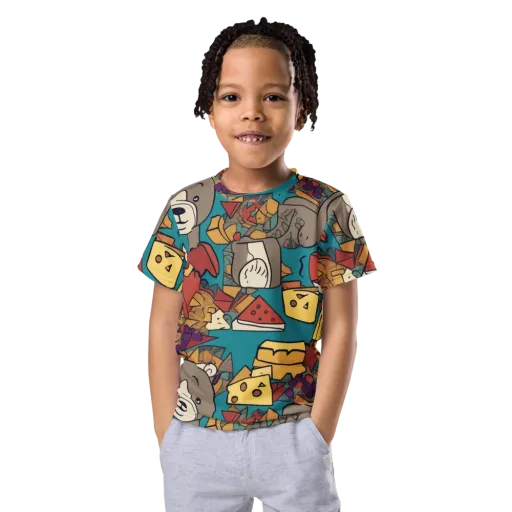 Picnic Pals on a Kids Crew Neck T-Shirt