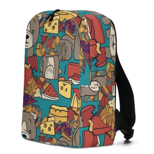 Picnic Pals on a Minimalist Backpack