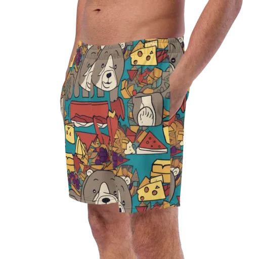 Picnic Pals on a Swim Trunks
